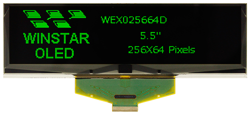 5.5” OLED LCD Module WEX025664D