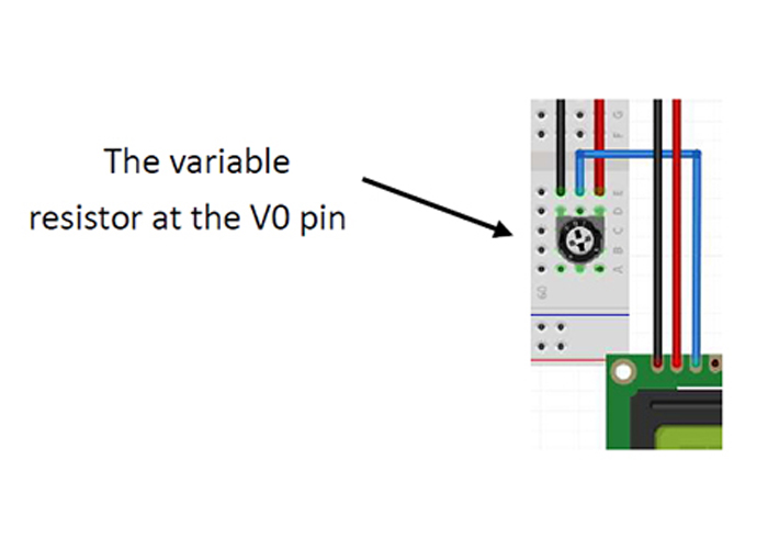 Figure 10: the V0 pin is adjustable