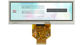 Display LCD TFT 400x128 Tipo Barra 5,2 polegadas, ST7252 com RTP - WF52ATLASDNT0