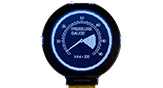 Circular Wyświetlacz COG LCD 128x128 - WO128128A