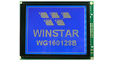 Display LCD de 160x128 pontos com uma placa PCB - WG160128B