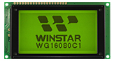 GLCD 160x80, Pantalla LCD 160x80 puntos - WG16080C1