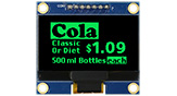 COG+PCB 128x64 OLED 绘图型显示器 - WEA012864A