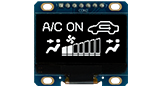 1.28 pollici COG+PCB 128x64 Moduli Display OLED - WEA012864L