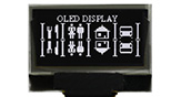 OLED дисплей 0.96, 6800 / 8080 / SPI / I2C интерфейсы, 128x64  - WEO012864C