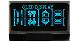 SH1106 OLED Display de 1,28 polegadas, Display OLED SH1106 resolução de 128x64 - WEO012864L