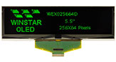 5.5 дюйма COF Графические OLED модуль 256x64 - WEX025664D