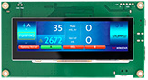 3.9 inch 480x128 Bar Type Touch TFT Display For HDMI Signal - WF39DTLFSDHG0