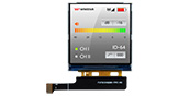 Écran Carré 1.54 pouces Haute Luminosité IPS TFT LCD avec 240 x 240 Résolution - WF0154ASAAA4DSN0