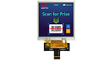 Tela TFT IPS MIPI de LCD 4 polegadas, 480x480 Com Painel de Toque Resistivo - WF40ESWAA6MNT0