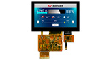 Tela IPS LCD TFT 800x480 de 4,3 polegadas com Painel de Toque Capacitivo - WF43XTWAGDNG0