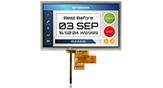 LCD TFT IPS Alto Brilho de 7 polegadas, 800x480 Com Painel de Toque Resistivo - WF70A8SYAHLNT0