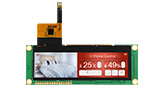 3.9寸480x128电容式触控面板TFT 模組 - WF39QTIBSDBG0