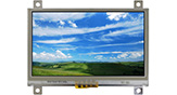 Display LCD TFT 3 5 polegadas de 320x240 pixéis com Placa de controle RA8875, Toque Resistivo - WF43PTIBEDBTD