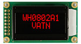 8글자 수 x 2행 VATN LCD 모듈 - WH0802A1-VATN