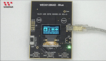 OLED WEO012864D Video