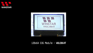 COG LCD - WO12864T video