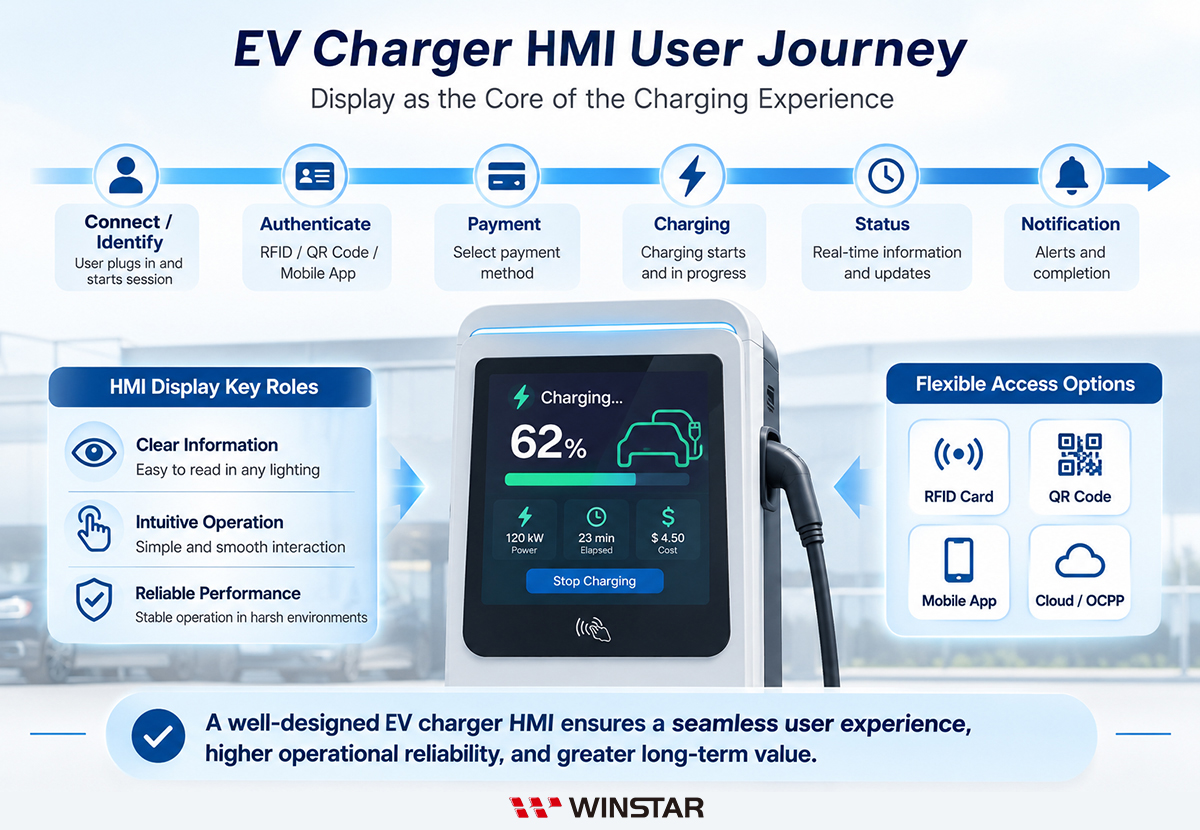 EV Charger HMI Workflow