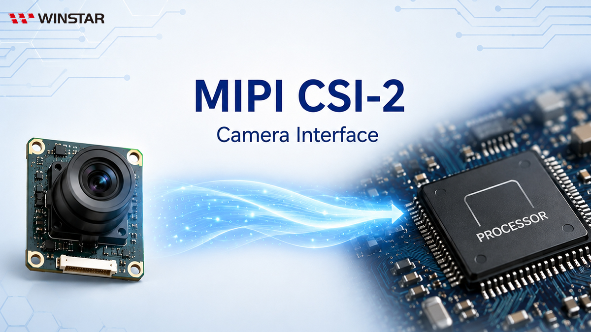 Interfaccia camera MIPI CSI-2 tra sensore di immagine e processore