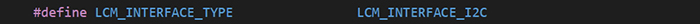 Step3: Einstellung der LCM-Schnittstelle