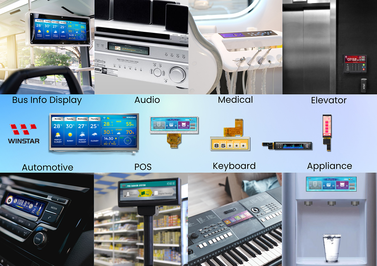 WISNTAR Bar Shape Display - Applications