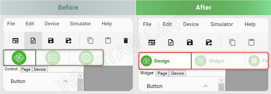2. Updated Home Page Icon and Title