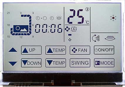 COG STN LCD with Integrated Touch Function