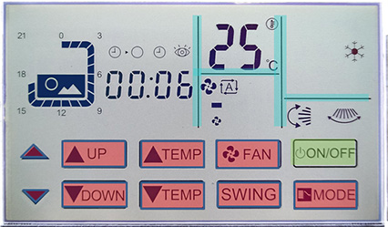 COG STN LCD Touch Design