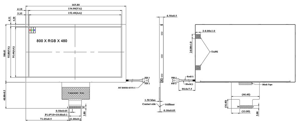 WF70A9SWAGLNN0 - Winstar Display