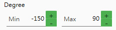 GUI Builder-Degree Range