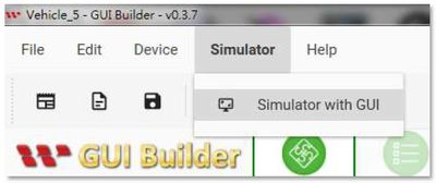 Figure 3-6 To run Simulator