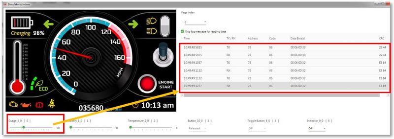 Figure 3-7 Change the content of the object and the control code