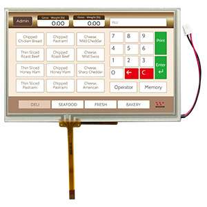 Model No. WF70B8SWAGDNT0：7 inch High Brightness IPS TFT Display with RTP