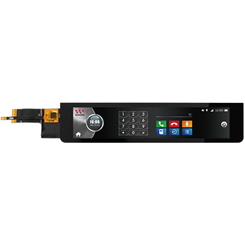 Model No. WF70C3TYAB4MNC10：7 inch 280x1424 Bar Type,IPS TFT-LCD Display with PCAP
