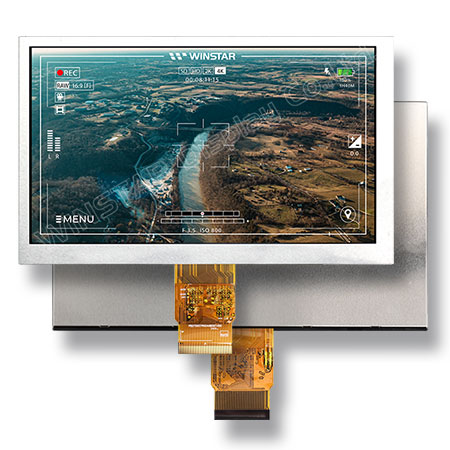 WF70A8SYAHDNN0 - 7 inch 1024x600 with RGB interface TFT Display