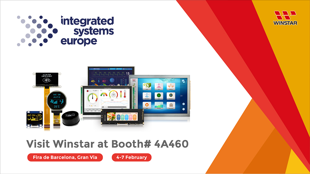 WINSTAR at Integrated Systems Europe (ISE) 2025 – Join Us in Barcelona!