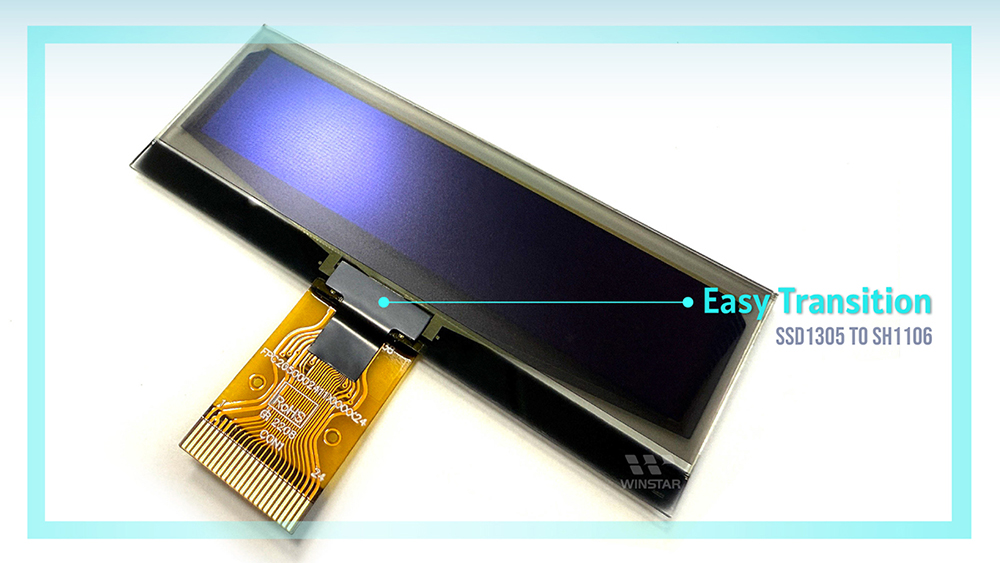 SH1106 OLED Modules – SSD1305 EOL-Compatible Alternative