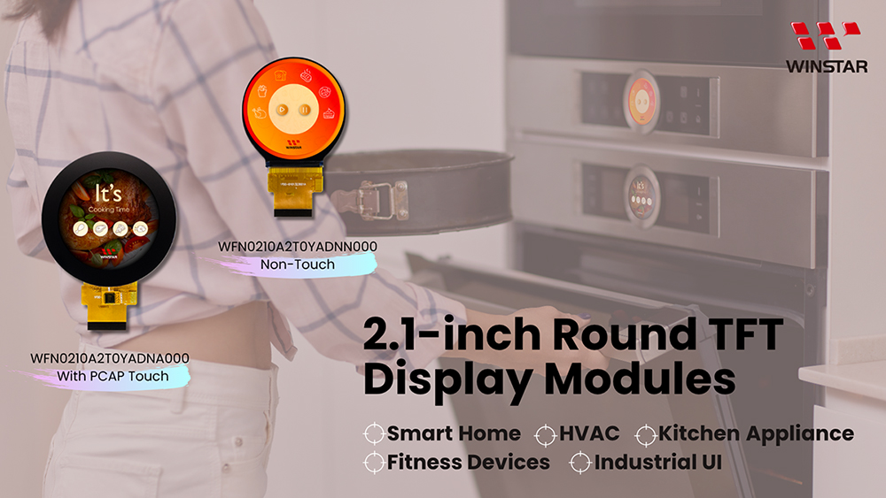 WFN0460B2 Series – 4.6-inch Bar-Type IPS TFT Display Modules