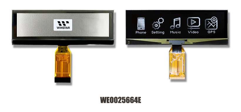 WEO025664E – 3.55 吋 OLED 顯示器