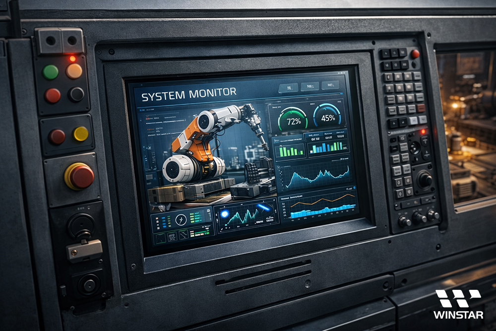 15.6 吋 FHD TFT LCD 顯示器（LVDS 介面）－工業級效能表現