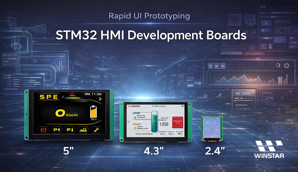 STM32-Based HMI Development Boards