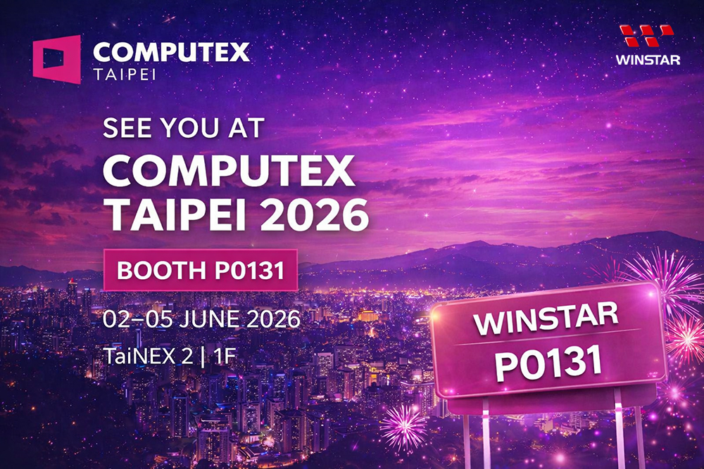 Meet WINSTAR at COMPUTEX TAIPEI 2026