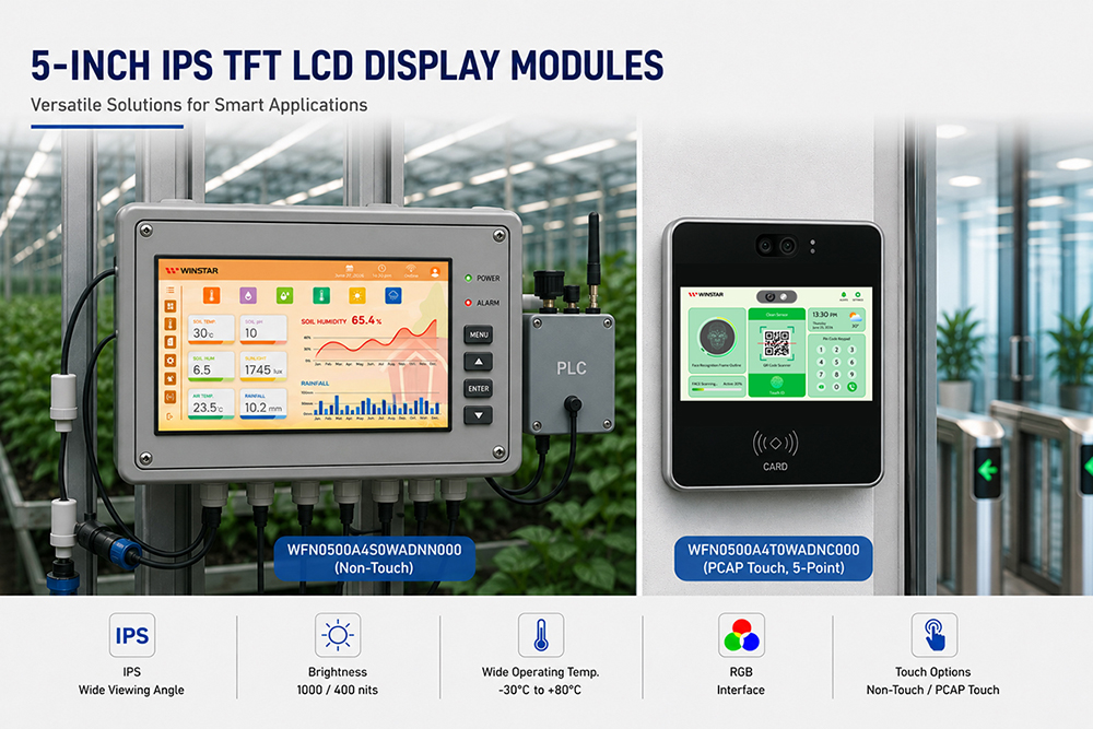 5-inch IPS TFT LCD Display Modules