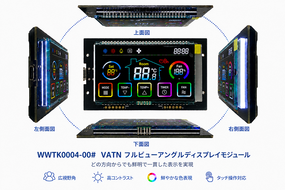 WWTK0004-00# VATN全視野角ディスプレイ