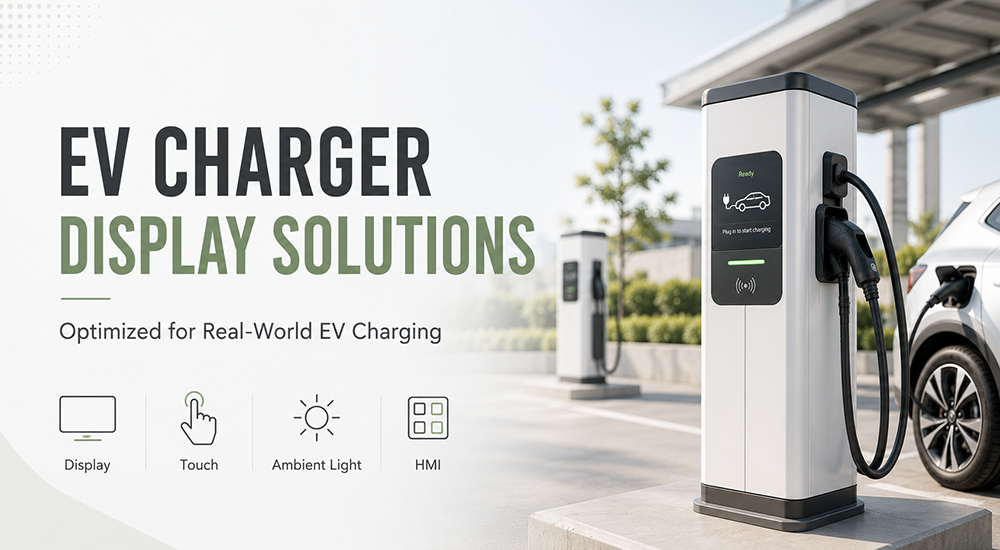 How to Choose the Right Display for EV Charging Stations