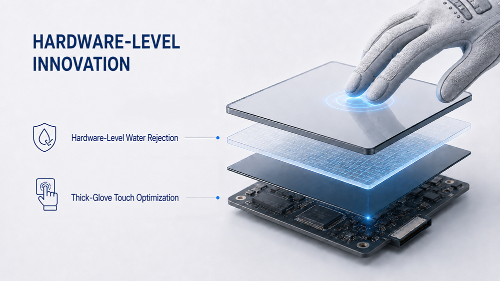 How PCAP Touch Technology Overcomes Waterproof and Glove Operation Challenges