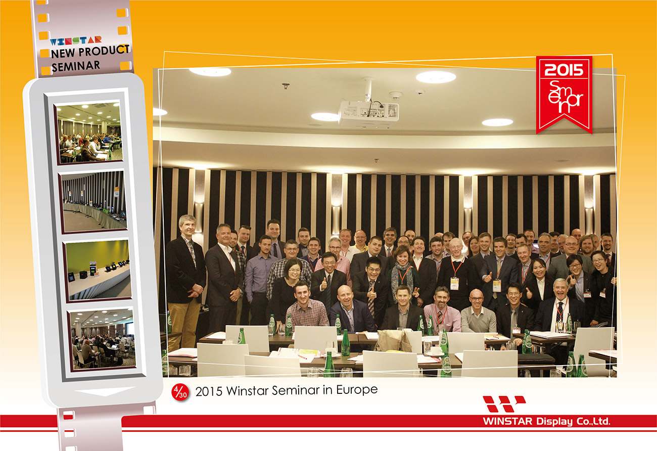 Winstar 2015 Product Seminar in Europe