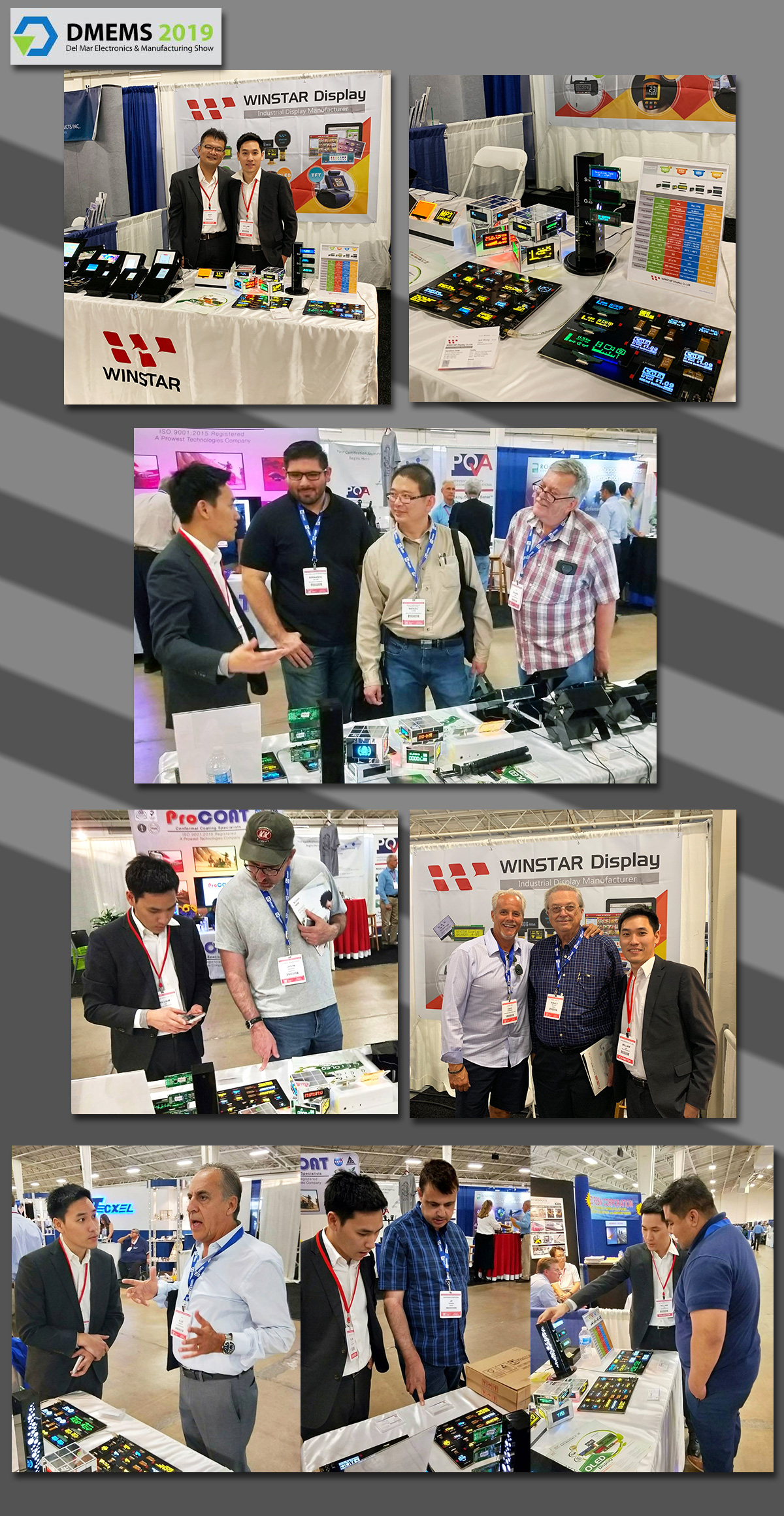 DMEMS 2019, CA - Exhibition Highlights - Winstar Display