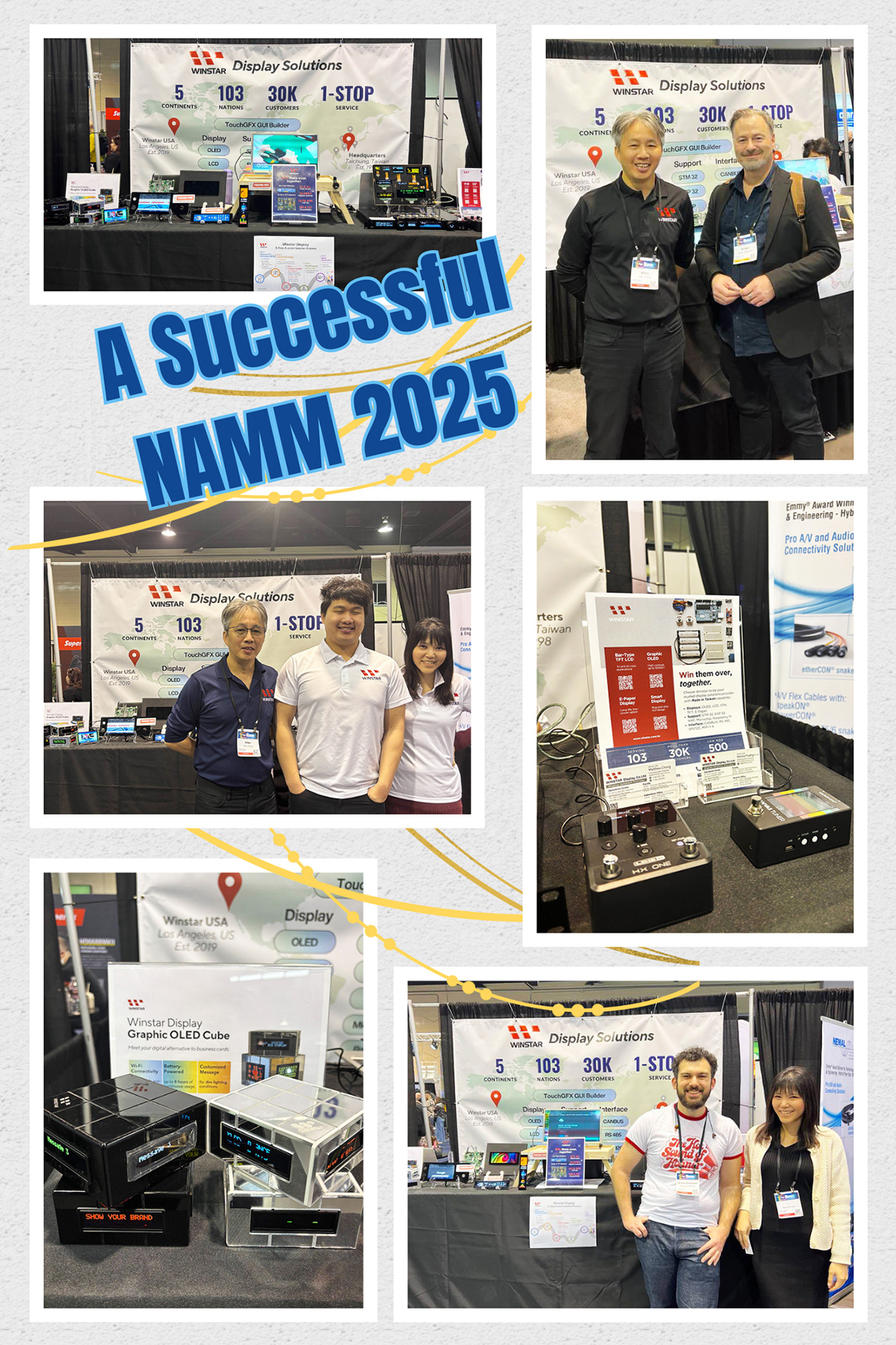 NAMM 2025 Highlights: WINSTAR’s Successful Showcase