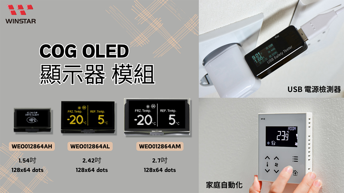 USB电源检测器, 家庭自动化 - WEO012864AH, WEO012864AL, WEO012864AM